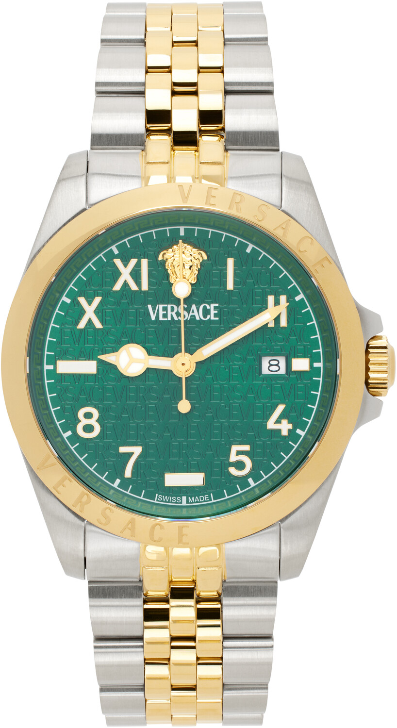 

Часы Anteo из золота и серебра Versace