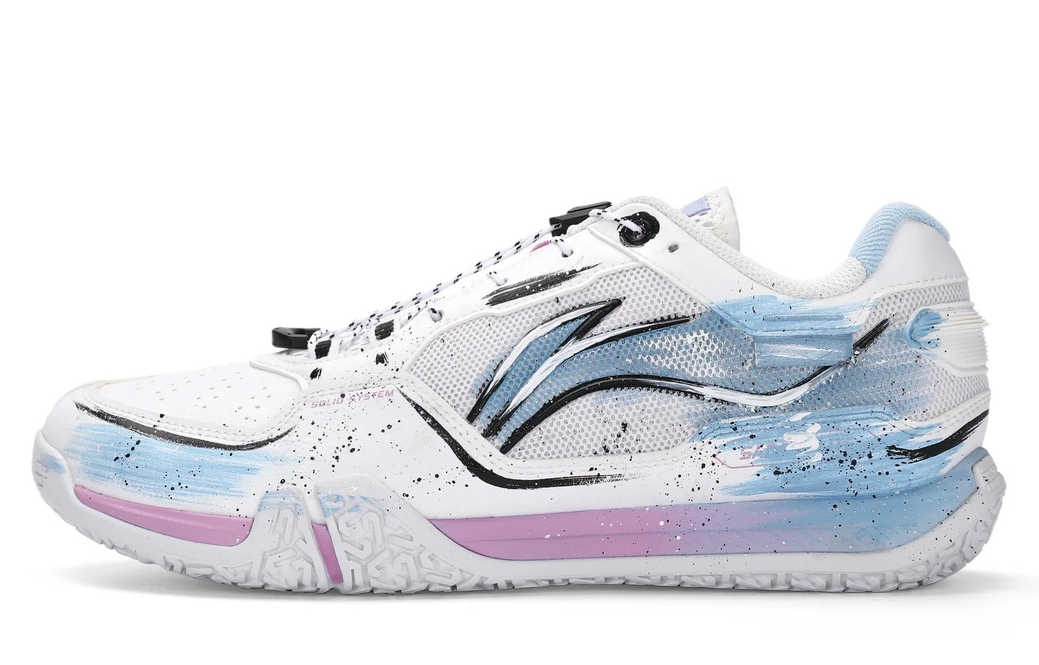 Кроссовки для бадминтона Li-Ning Saga 3LITE Low top Unisex Blue Pink