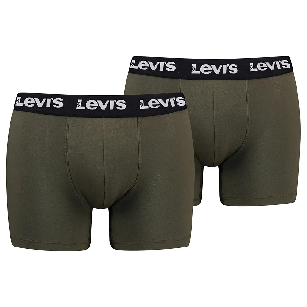

Боксеры 2 шт Levi's Repeat Logo Brief boxers 2 units, зеленый