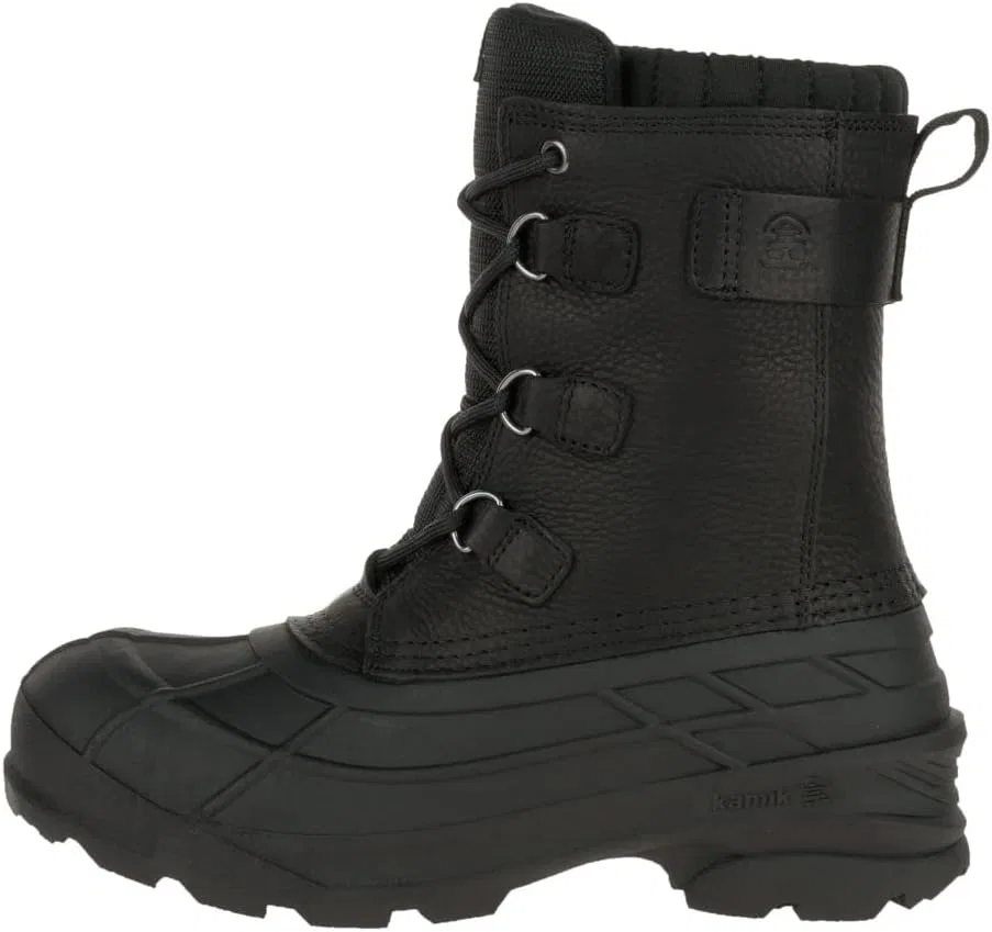 Мужские зимние ботинки Kamik Alborgplus, 2-Black Blk