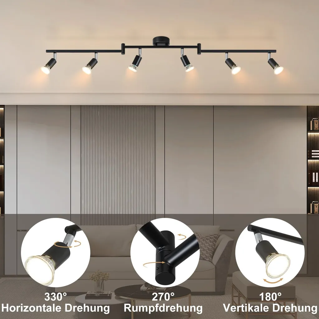 

Потолочный светильник ZMH, черный