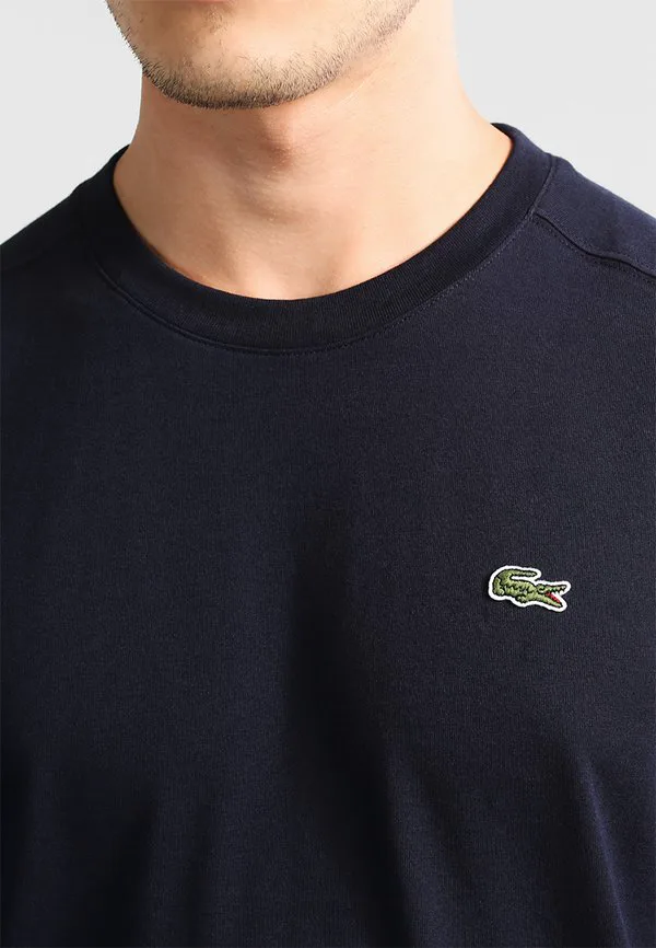 Классическая спортивная футболка Lacoste Sport, Navy Blue — фото 4