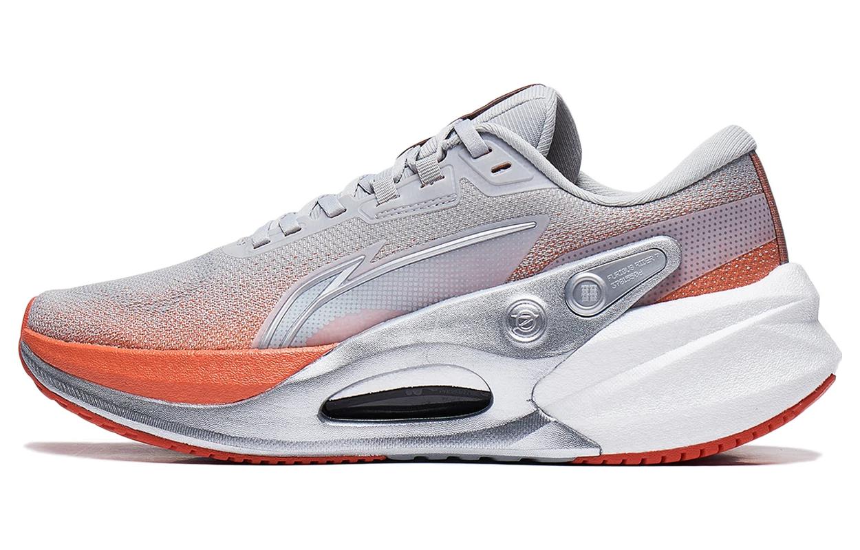 

LINING Furious Rider 7.0 V2 мужские кроссовки для беска низкие серо-оранжевые, цвет Gray Orange