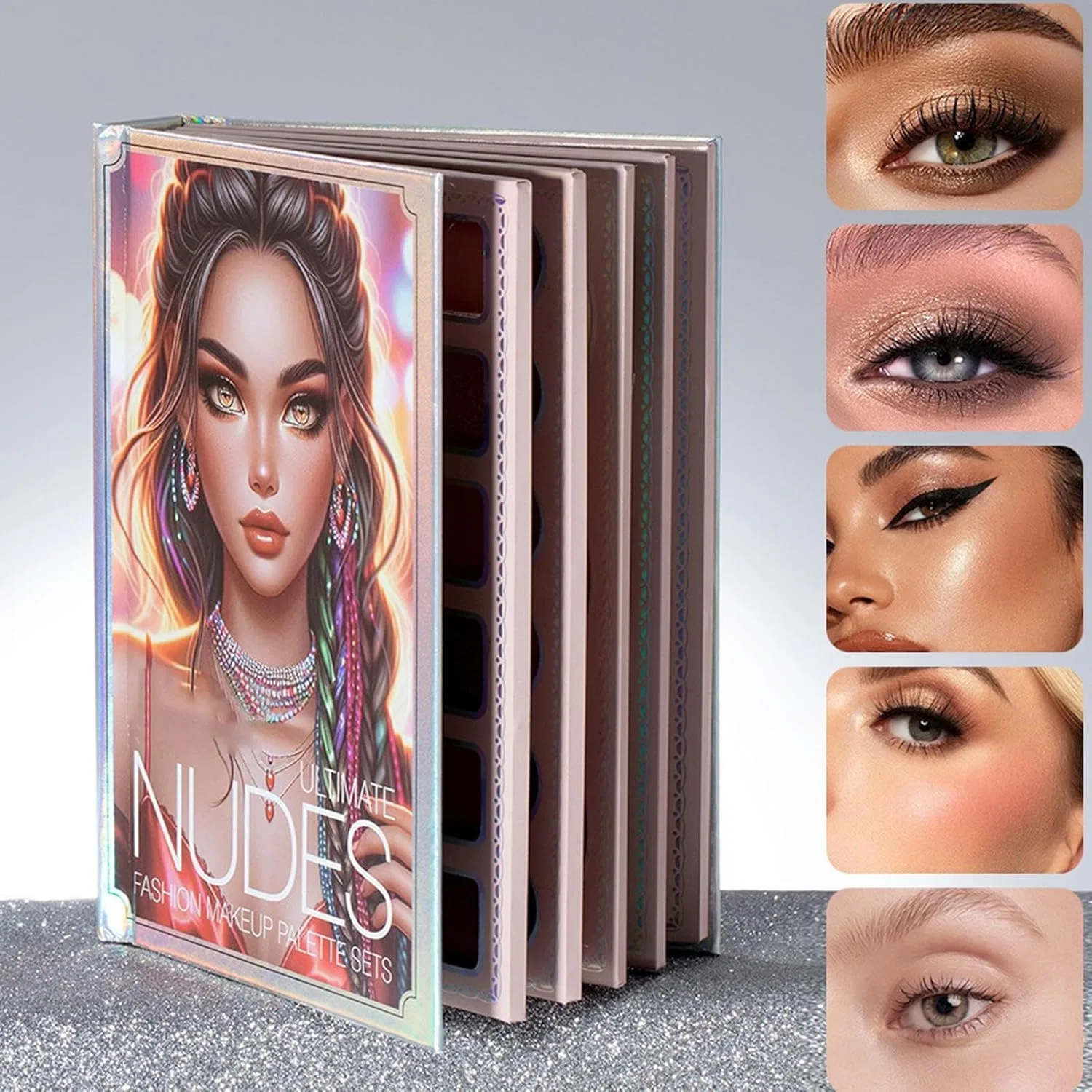 Палетка для макияжа Makeup Book Palette Hjatirace — фото 3