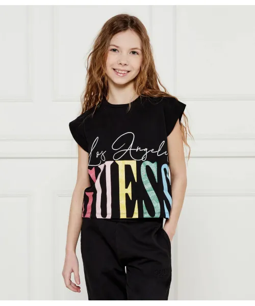 

Футболка Regular fit Guess, черный