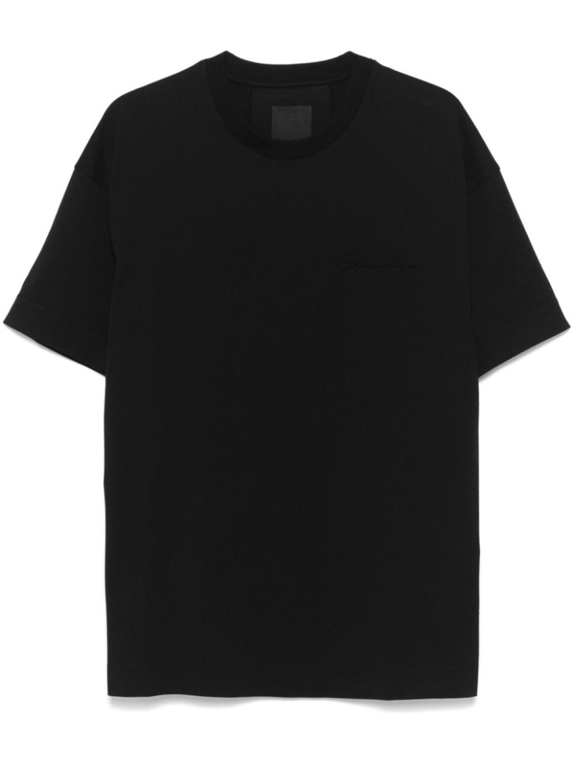 

Футболка с тисненым логотипом Givenchy, черный
