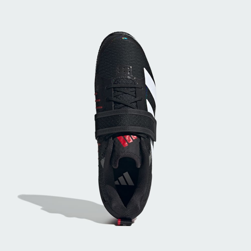 Кроссовки Adidas Adipower Weightlifting 3 Shoes, цвет Core Black/Cloud White/Pure Ruby — фото 2