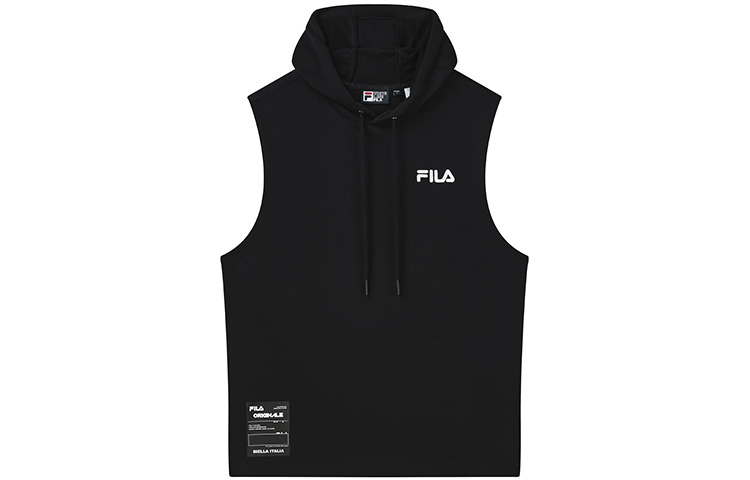 

Футболка мужская, цвет черный как смоль Fila, черный