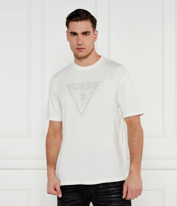 

Футболка ажа Regular fit Guess Active, экрю