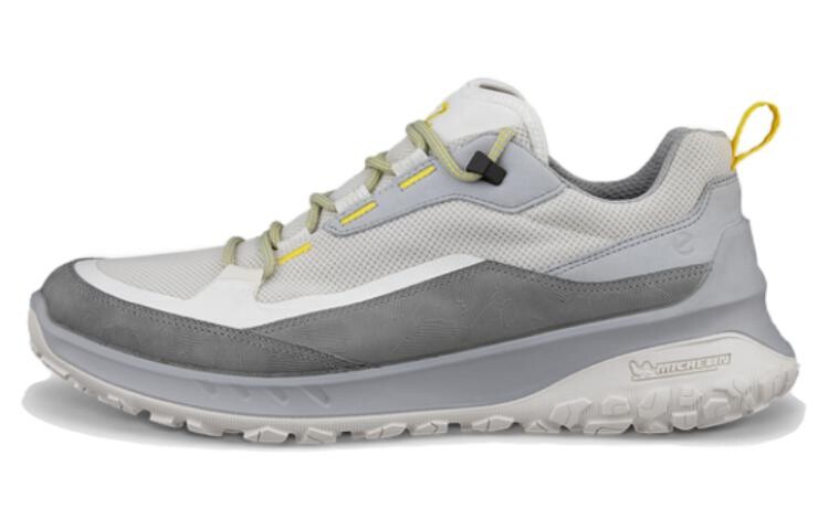 

Кроссовки ecco Lifestyle Shoes Men Low-top Gray/White, серый/белый