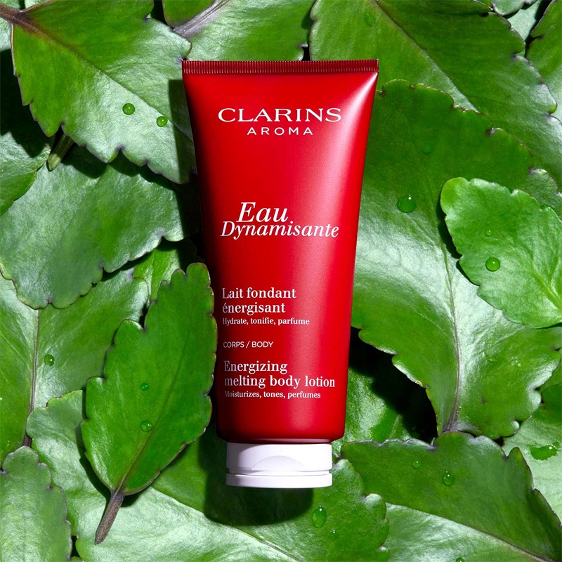 Eau dynamisante тающий лосьон для тела тонизирующий лосьон для тела Clarins, 200 мл — фото 4