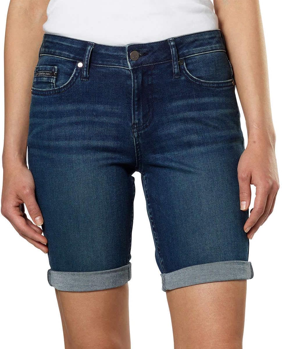 

Женские джинсовые шорты Calvin Klein Jeans City, Inkwell