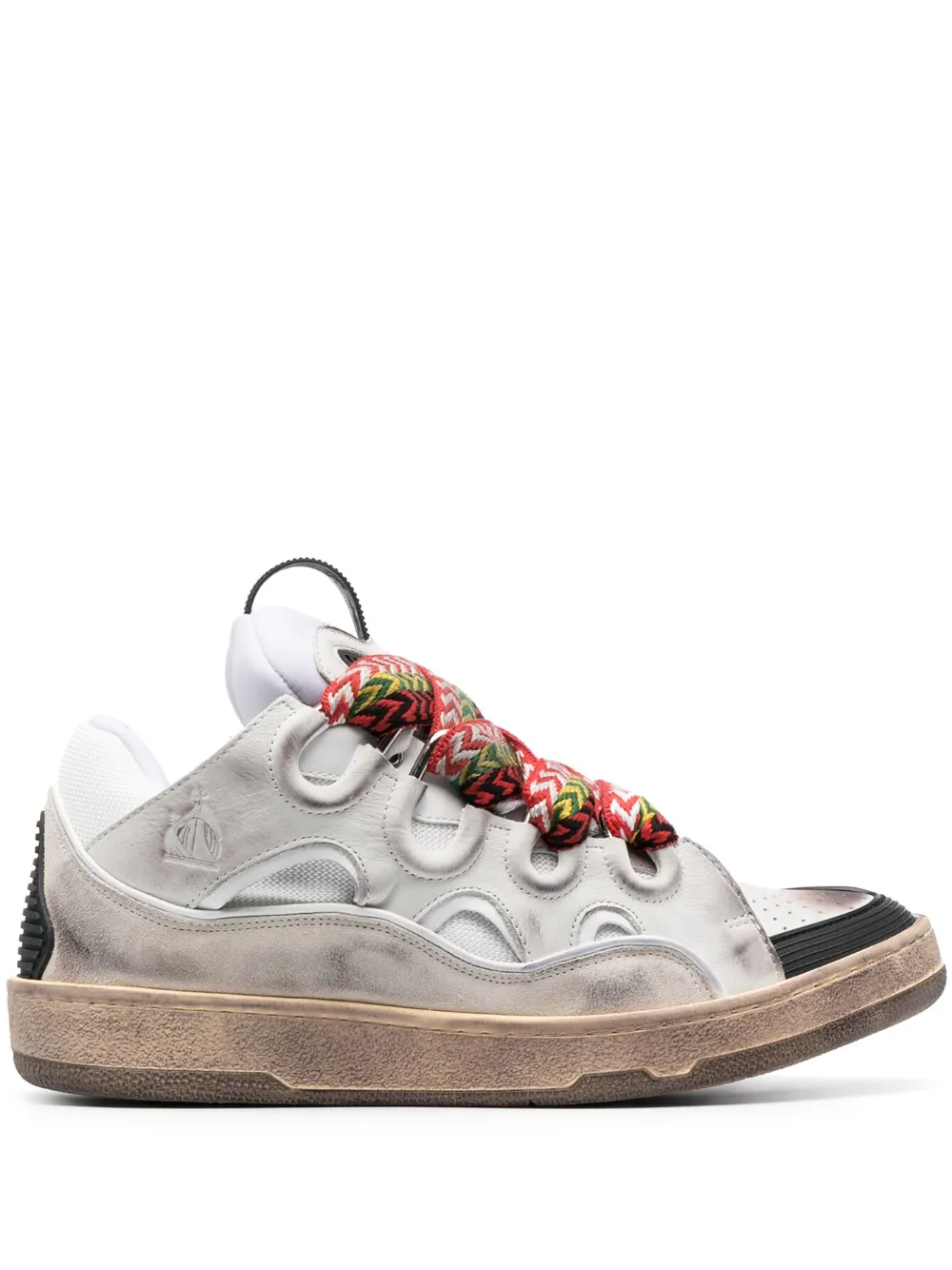 

Массивные кроссовки Curb Lanvin, белый