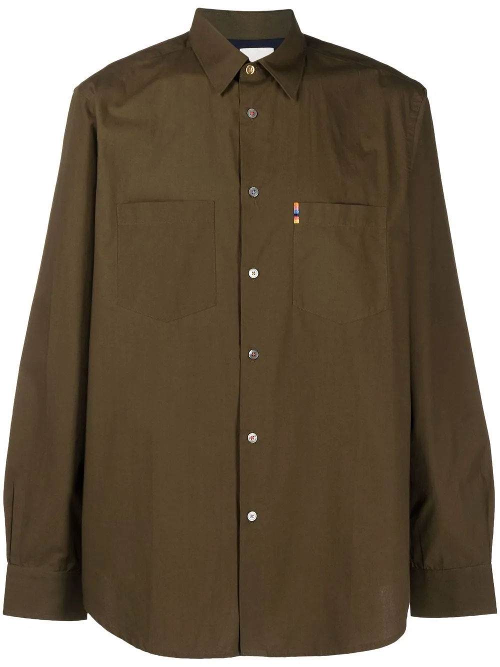 

Рубашка с длинными рукавами Paul Smith, зеленый