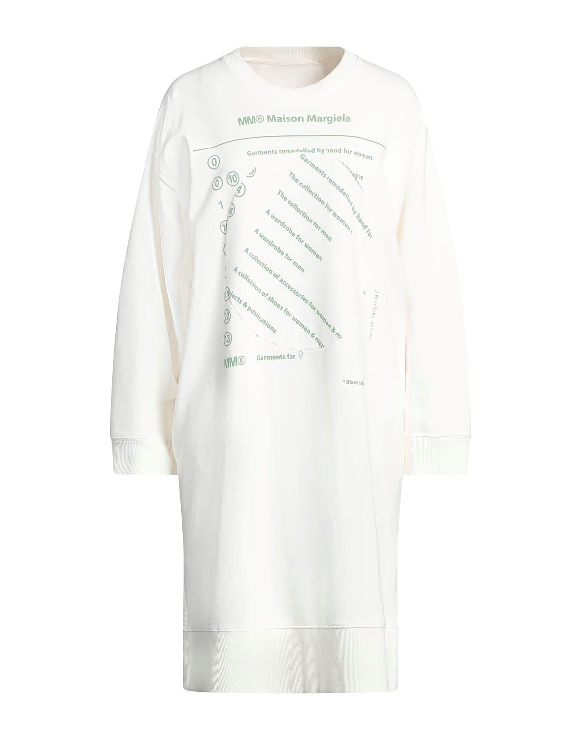 

Платье Mm6 Maison Margiela, белый
