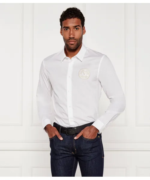 

Рубашка Slim fit Versace Jeans Couture, белый