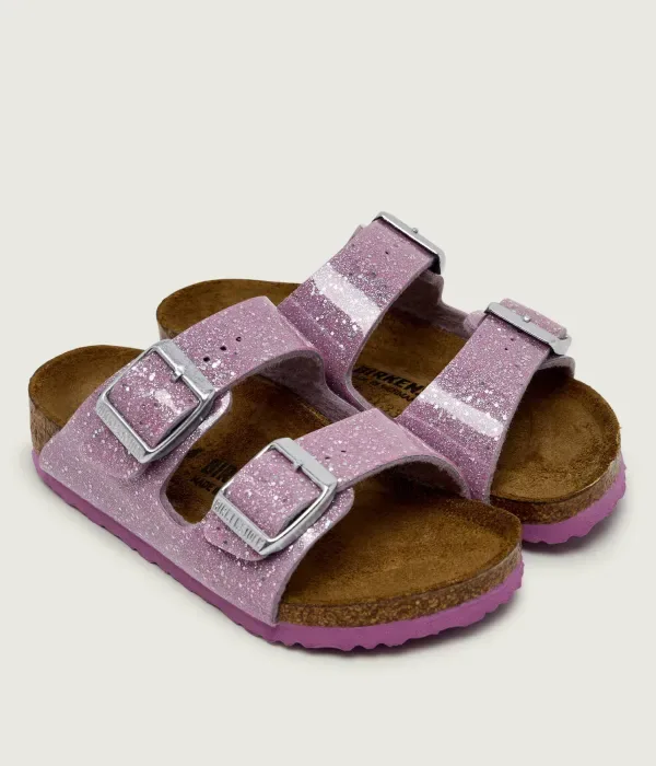 Аризонские тапочки narrow fit Birkenstock, розовый — фото 3