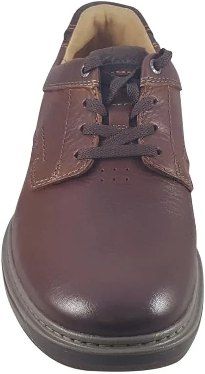 Мужские кожаные туфли Clarks Un Briley Pace стандартной посадки, Brown Tan — фото 3
