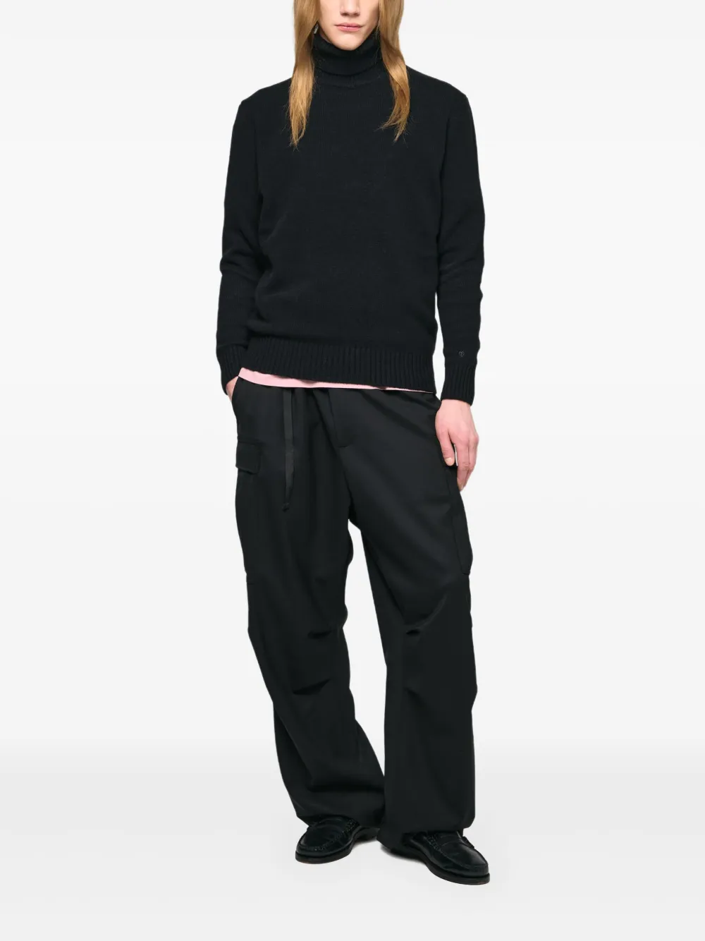 

Джемпер с высоким воротником SEVEN GAUGE, черный