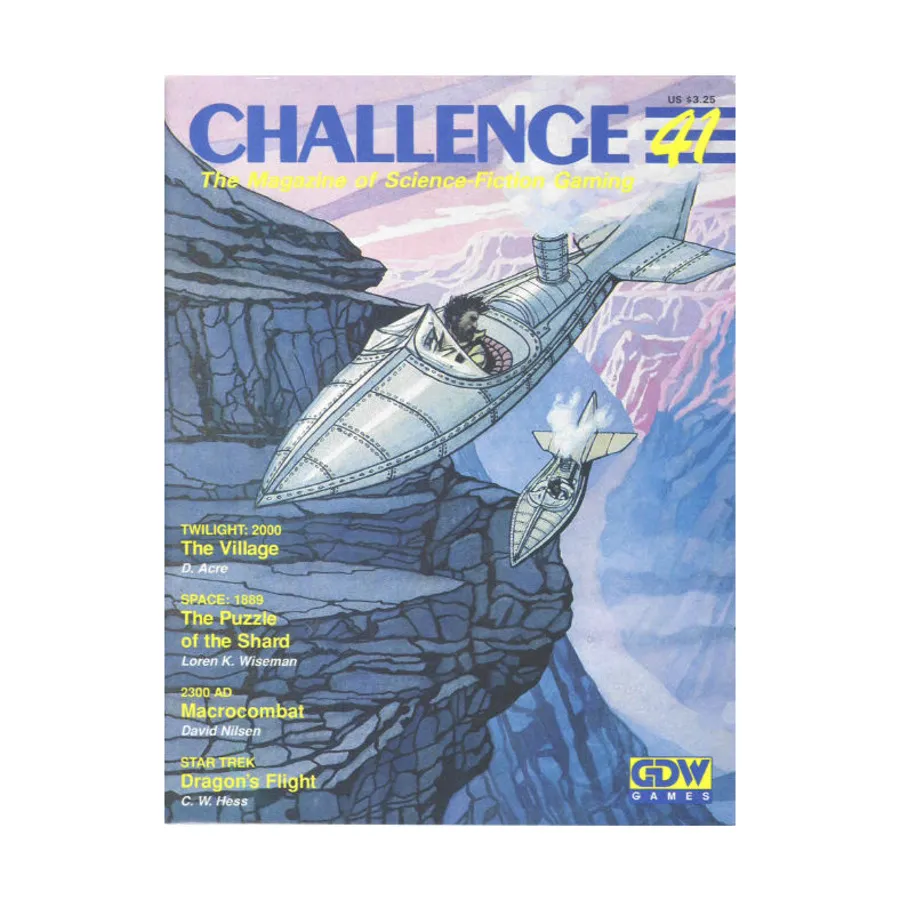 

Журнал #41 "Twilight - 2000, Space - 1889 & Star Trek Adventures", Challenge Magazine