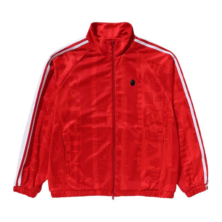 

Спортивная куртка BAPE Fans Scarf Track Jacket, Red