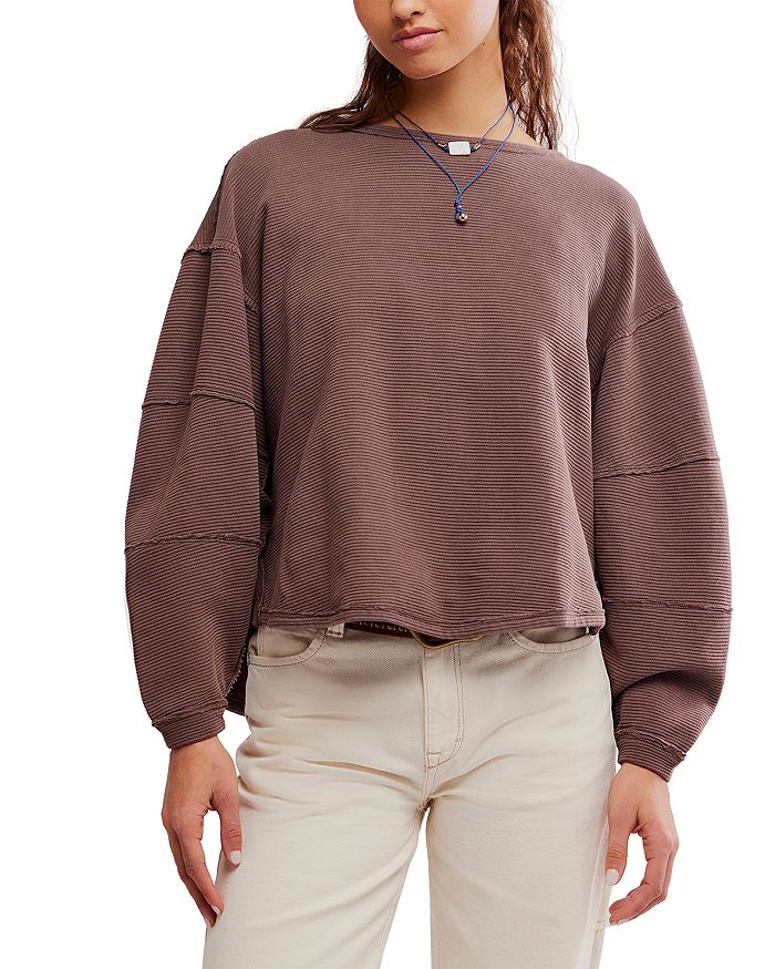 

We The Free Футболка Total Eclipse Free People, коричневый
