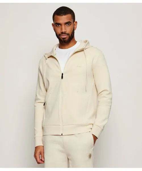 

Обвисшая толстовка Regular fit Boss Green, белый