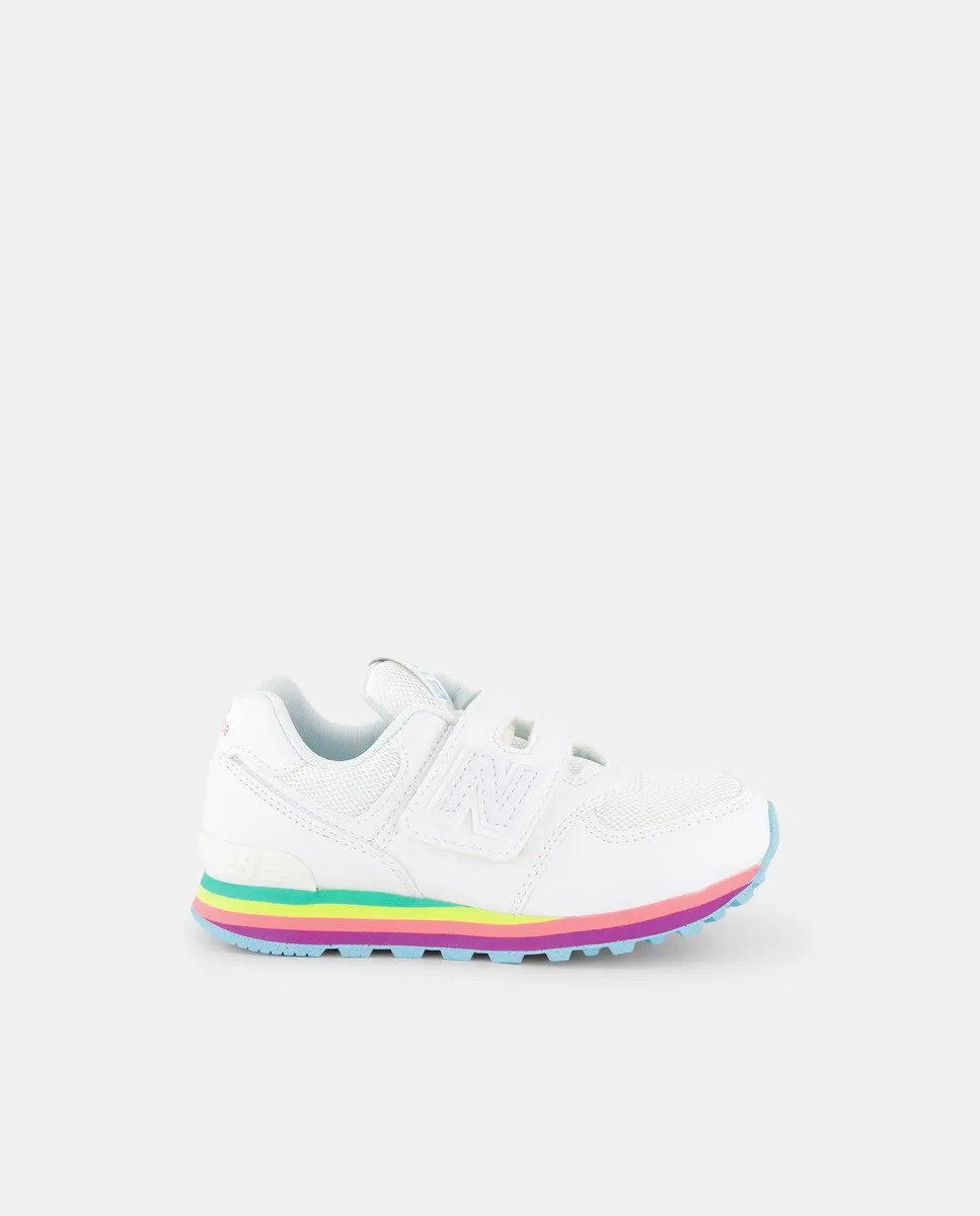 

Детские повседневные кроссовки New Balance 574, белый