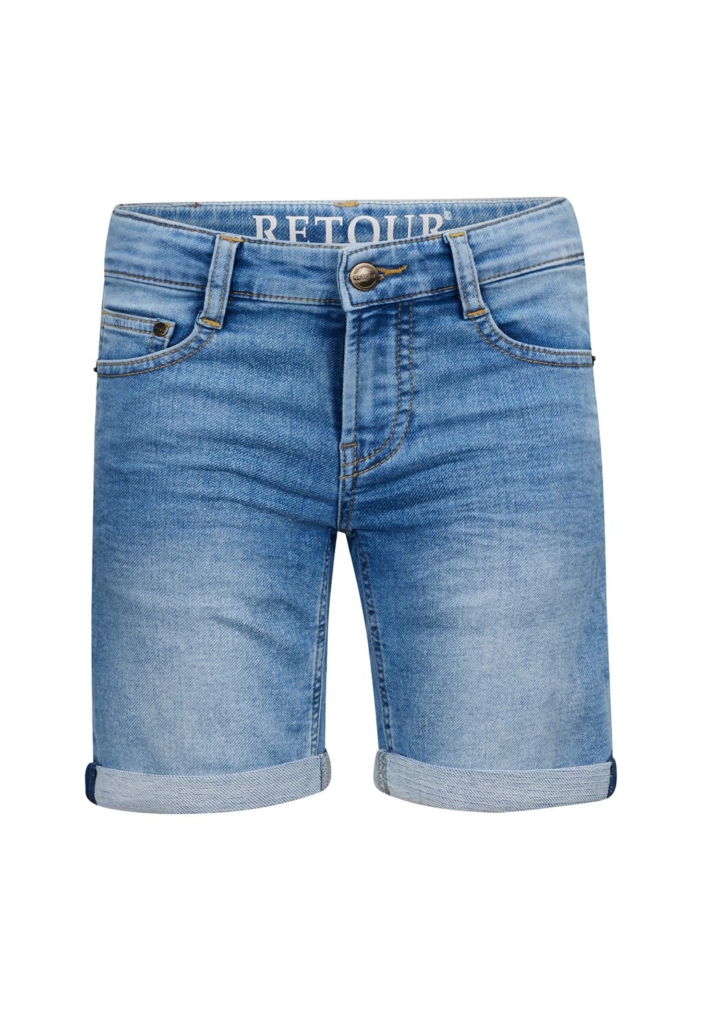 

Джинсовые шорты LOEKS JOG Retour Jeans, цвет medium blue denim