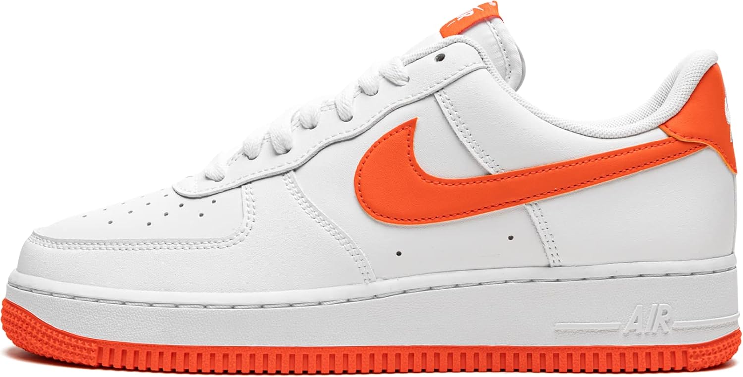

Мужские кроссовки Nike Air Force 1 '07, белый/оранжевый