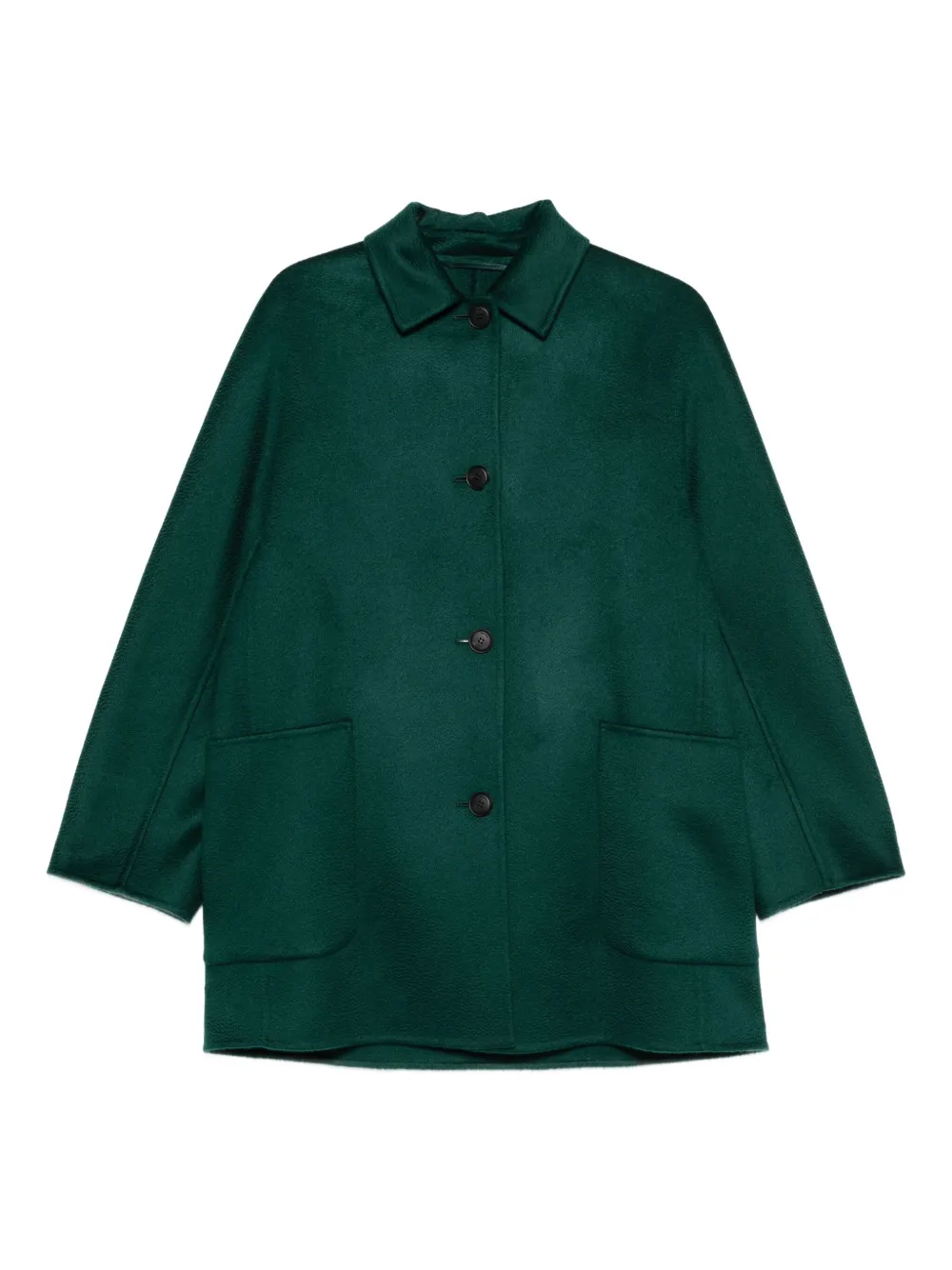 

Пальто с накладными карманами MAX MARA, зеленый