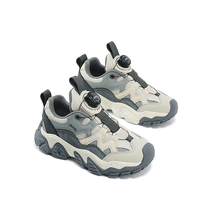 Кроссовки Jeep Kids Lifestyle Shoes Kids Low-top Gray, серый — фото 4