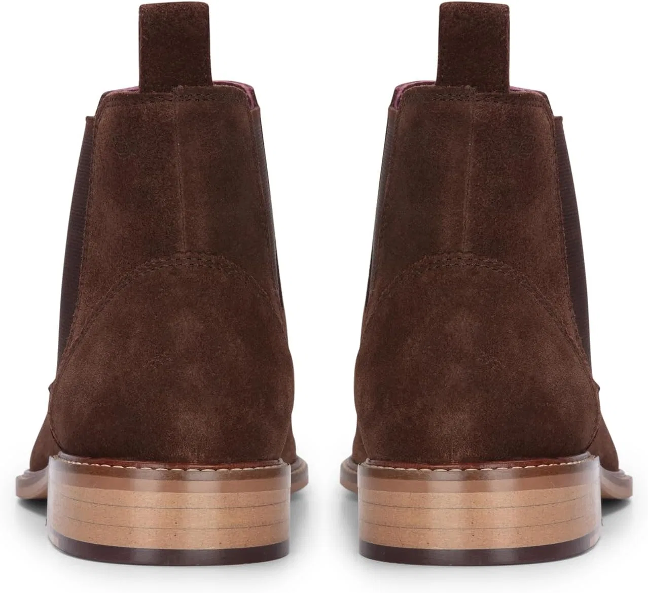 Мужские замшевые ботильоны-челси Infinity Leather из натуральной кожи, Brown — фото 4