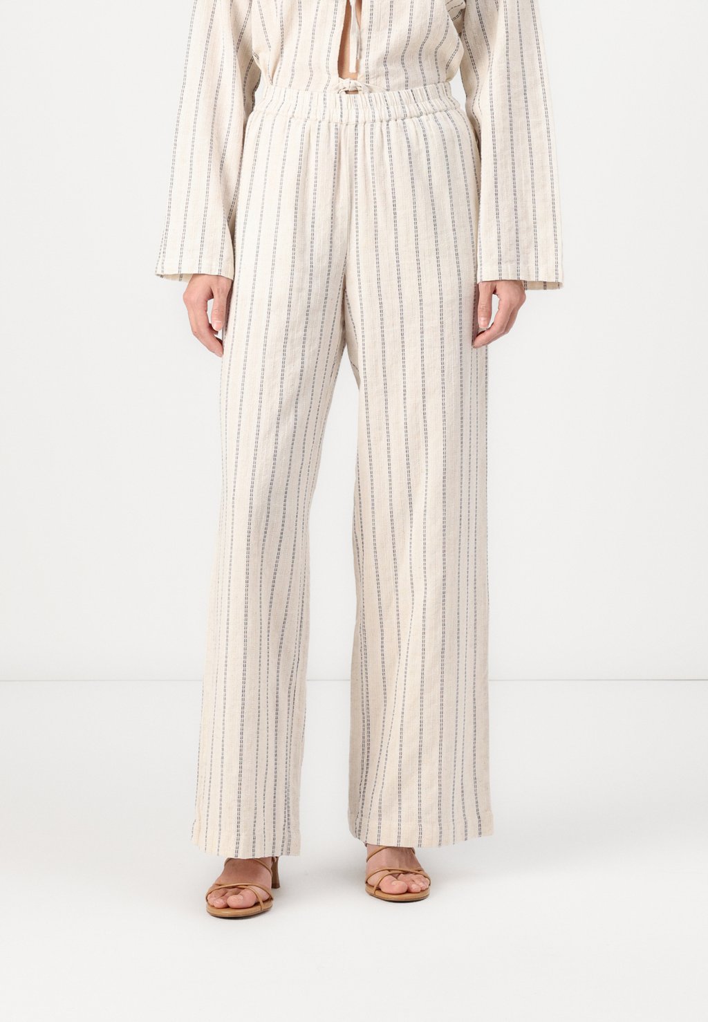 

Брюки PCTIMBE WIDE PANTS Pieces, молочный