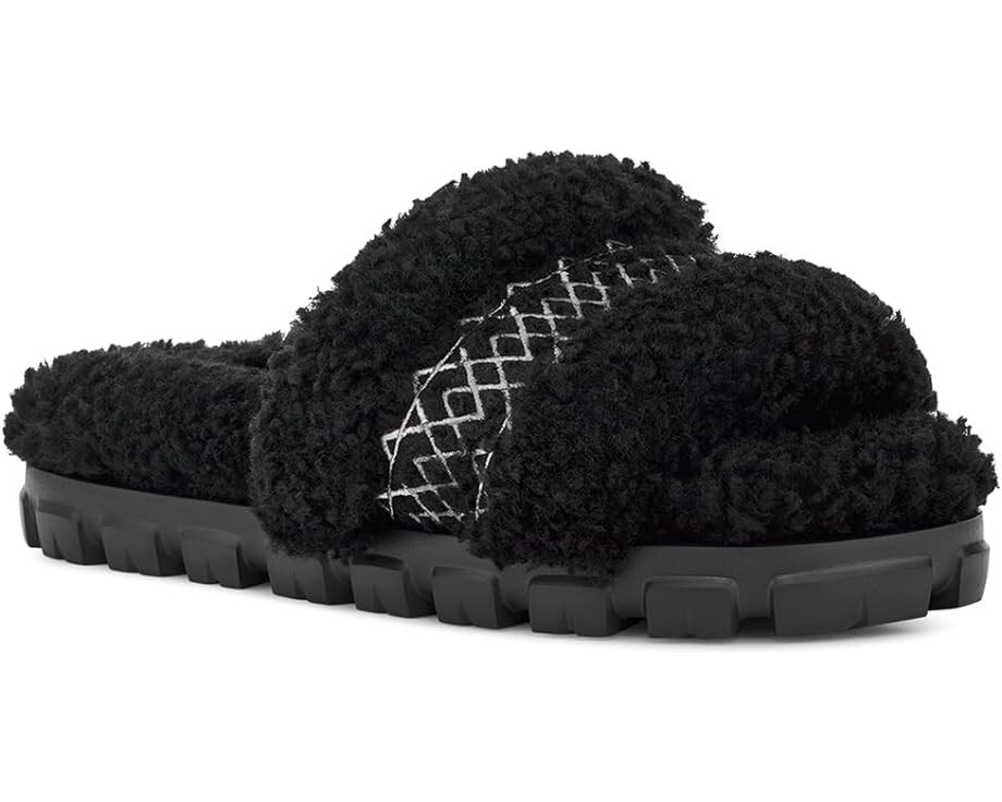 

Тапочки UGG Cozetta Braid, черный