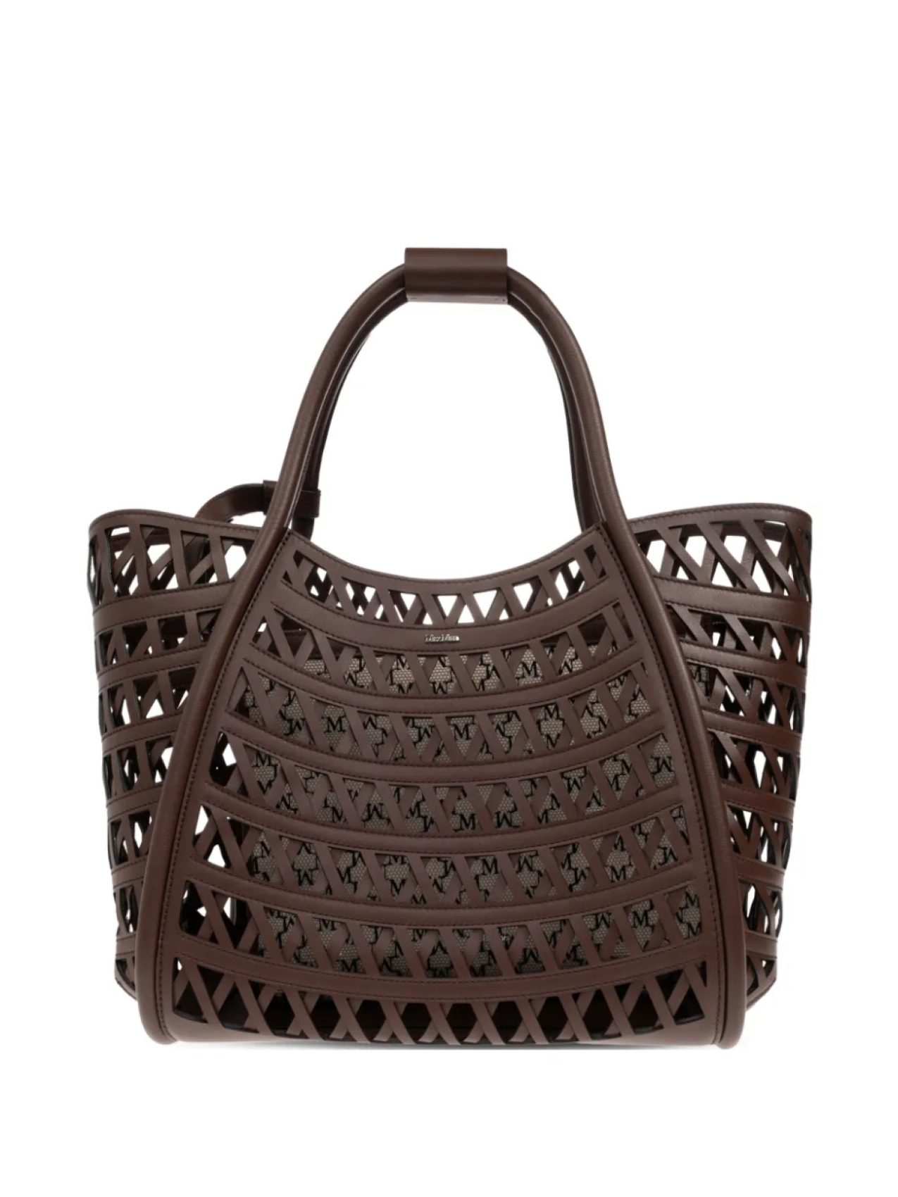 

Max Mara сумка-тоут Marine, коричневый