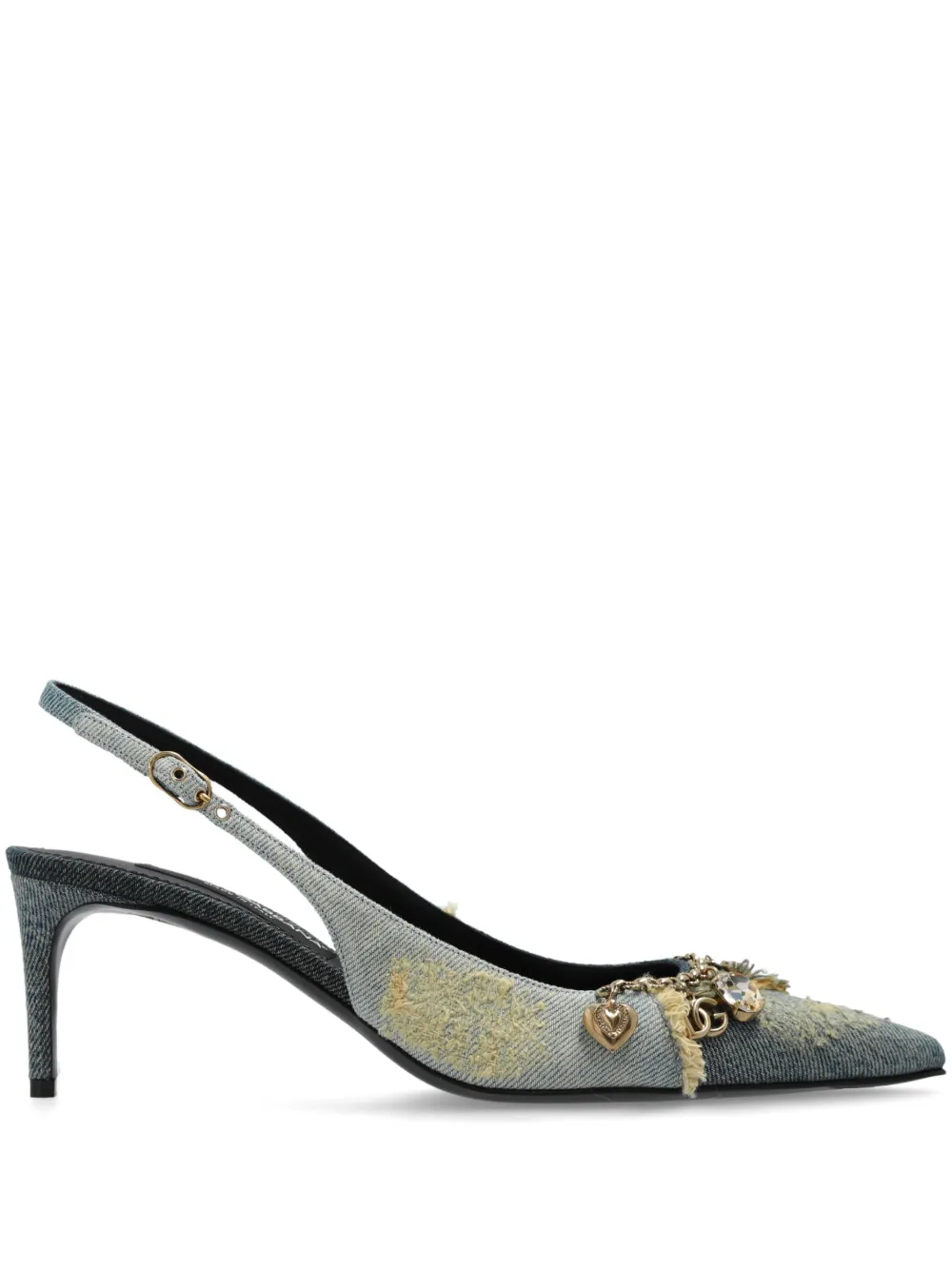 Туфли с бантом Dolce & Gabbana, синий