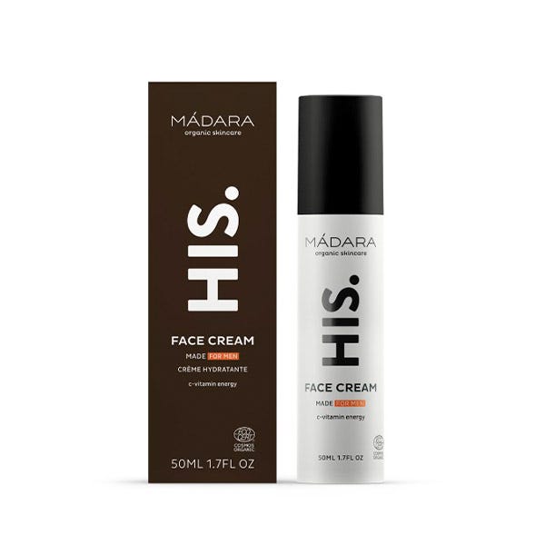 Крем для лица Mádara — Увлажняющий MADARA His Face Cream For Men, 50 мл — фото 2
