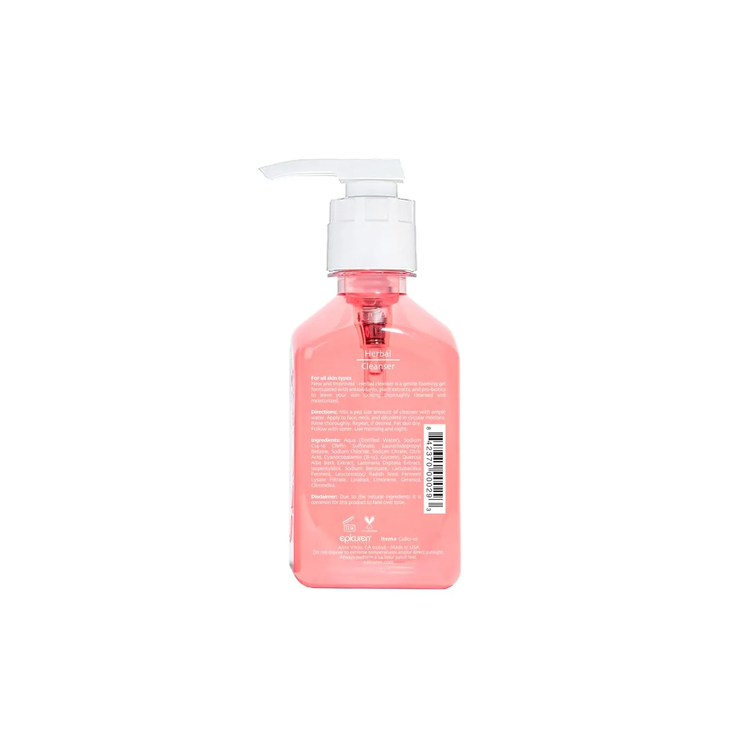 epicuren DISCOVERY Herbal Cleanser 16 унций — фото 3