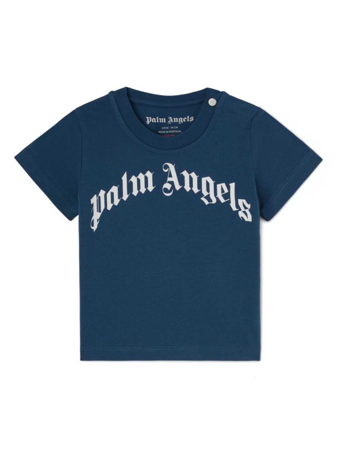 

Футболка с логотипом Palm Angels Kids, синий