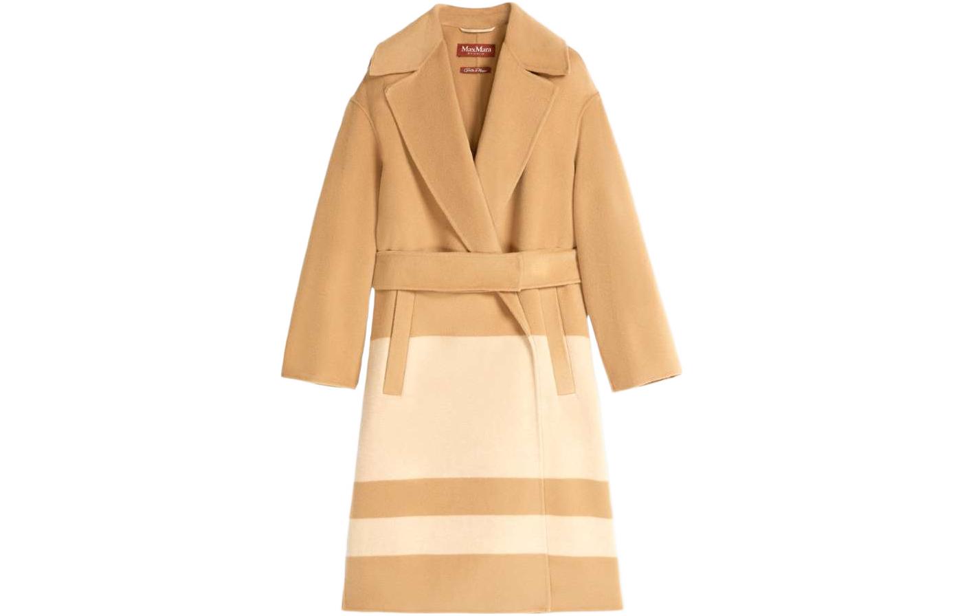 

MaxMara Studio Весенне-летнее пальто верблюжьего цвета, Camel