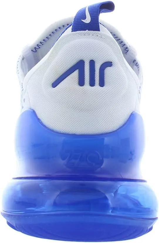 Мужские низкие кроссовки Nike Air Max 270, белый/синий — фото 4