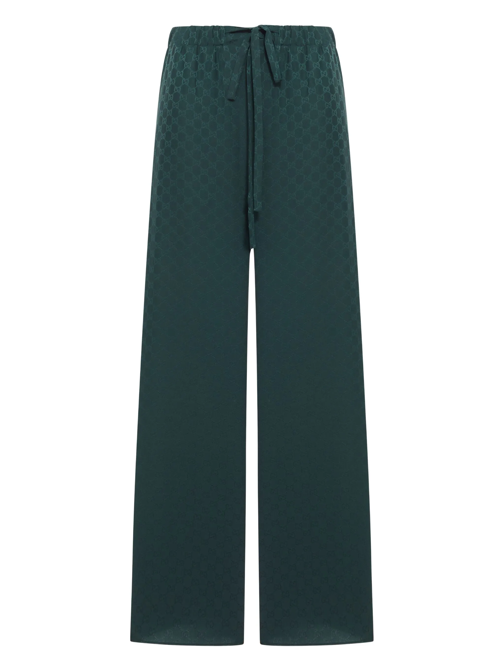 

Жаккардовые брюки с логотипом GG Gucci, зеленый