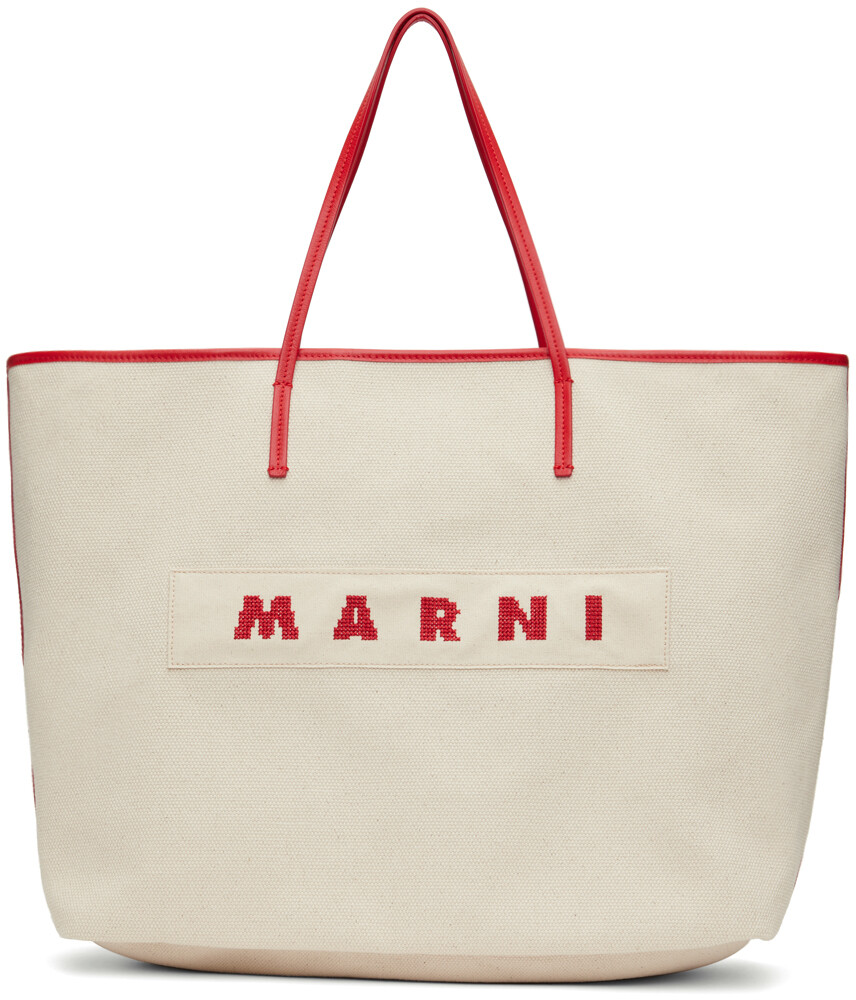 

Двусторонняя сумка-тоут Janus среднего размера Off-White Marni