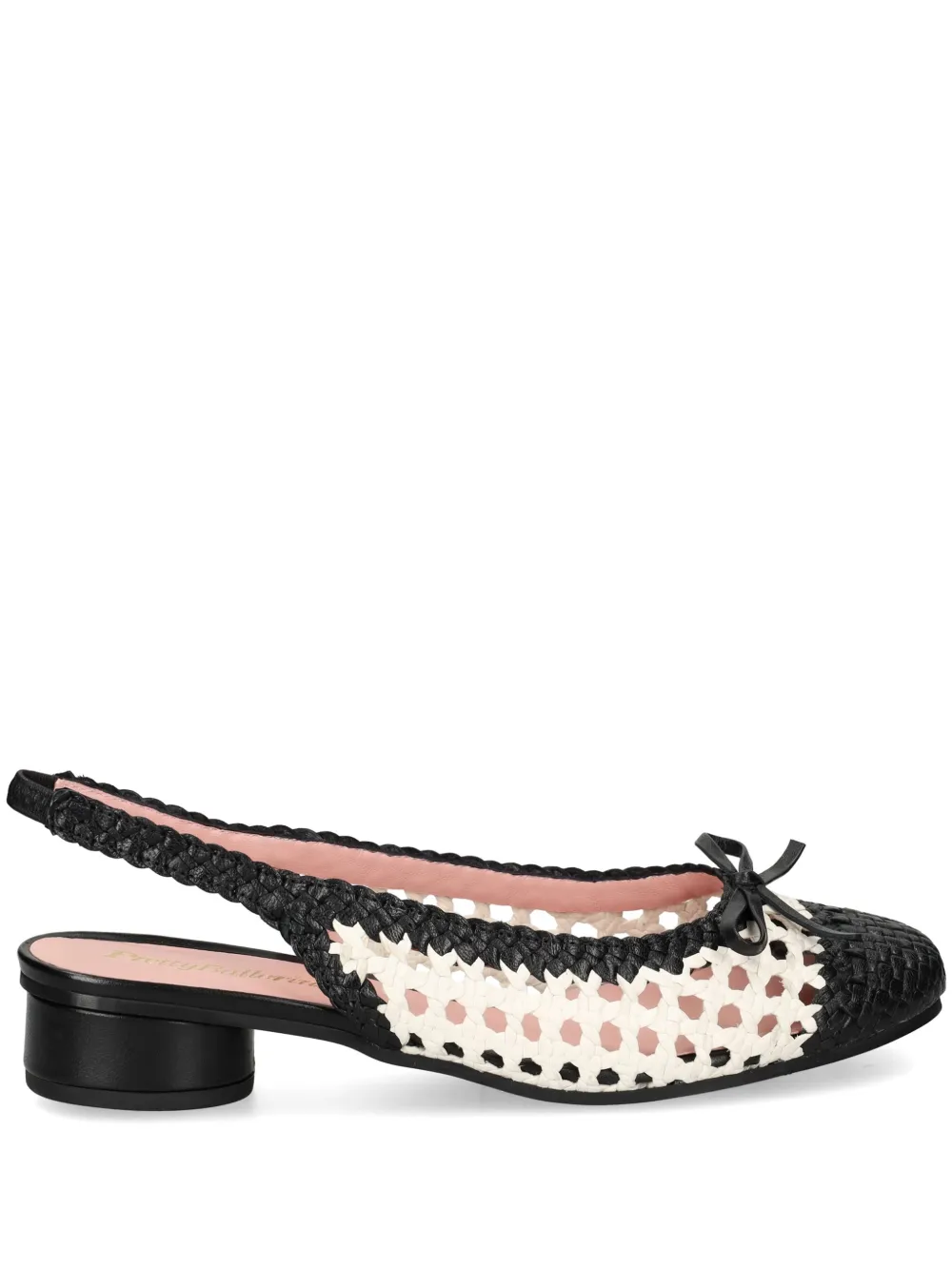 Балетки с ремешком на пятке Pretty Ballerinas, белый