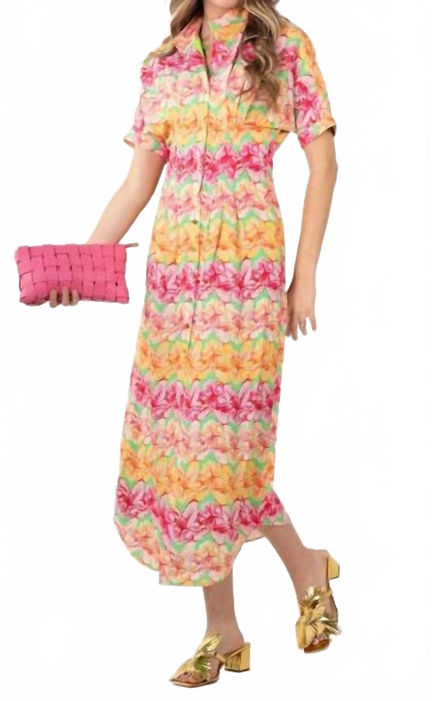 

Georgia Dress In Multi Emily McCarthy