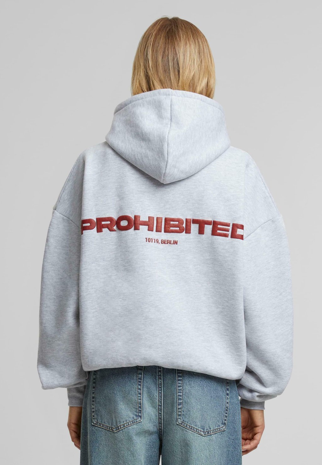 

Толстовка PROHIBITED, серый