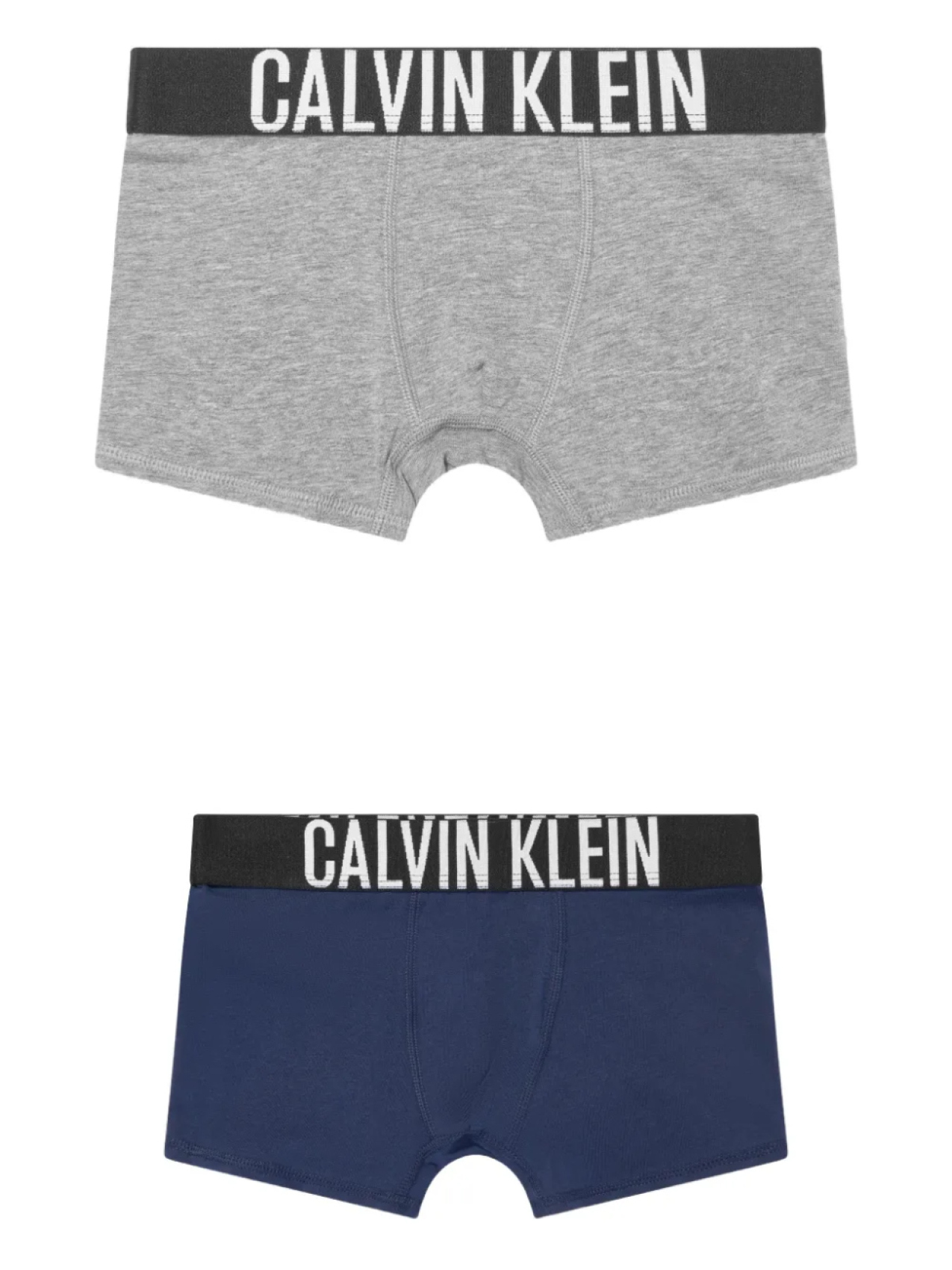 

Трусы-брифы с логотипом на поясе Calvin Klein Kids, синий