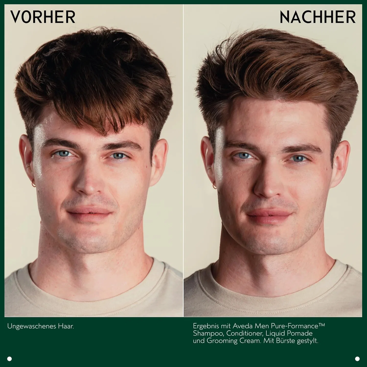 Мужская глина для укладки волос «Pure-Formance Grooming Clay» от AVEDA Men Aveda — фото 4