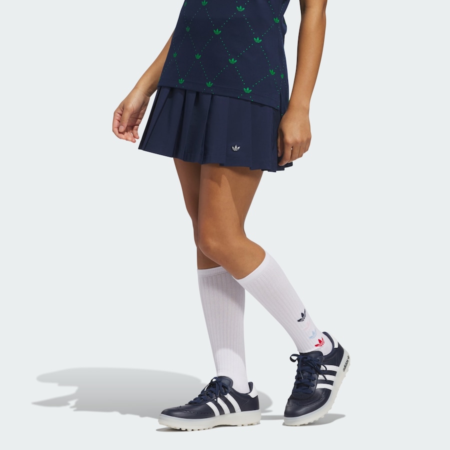 Спортивные шорты ADIDAS PERFORMANCE Originals Pleated, темно-синий — фото 4